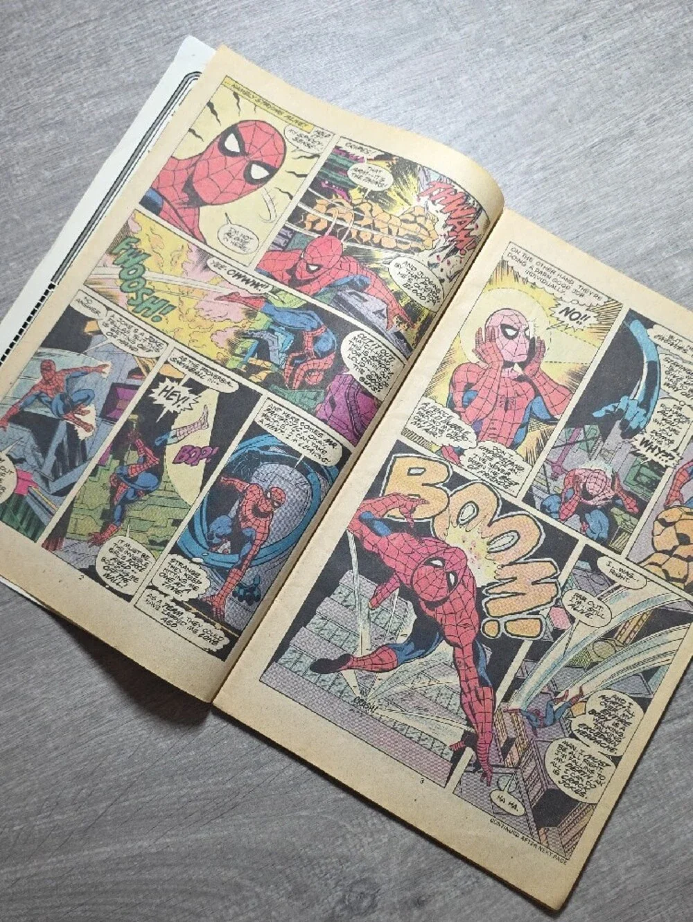 Marvel Spider-Man & Human Torch Comic Wall Art - Multicolor